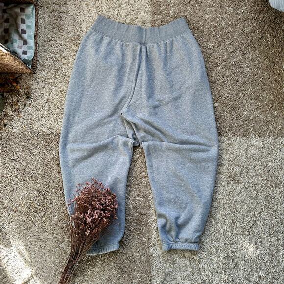 Nike Gray Blank Joggers Sweatpants Swoosh Mens Size XL - Picture 1 of 8